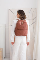 Backpack - Caramel Pebble