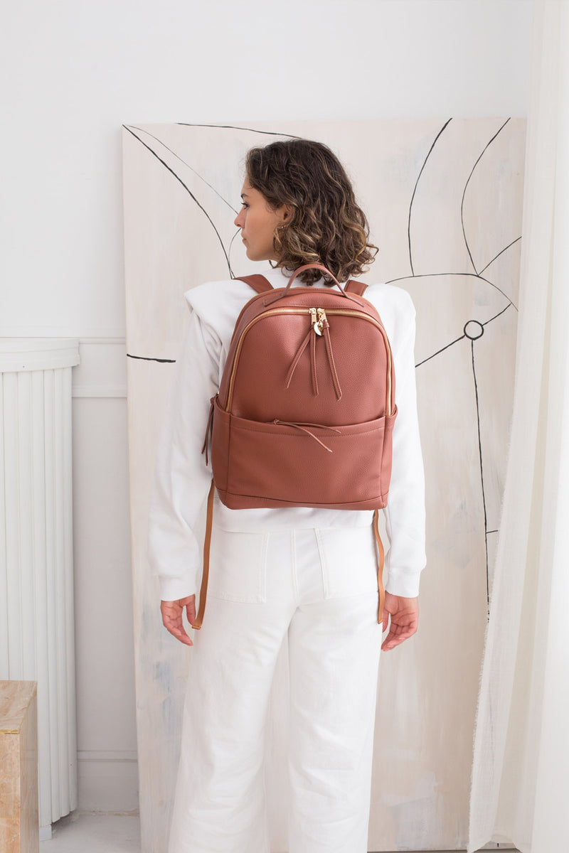Backpack - Caramel Pebble