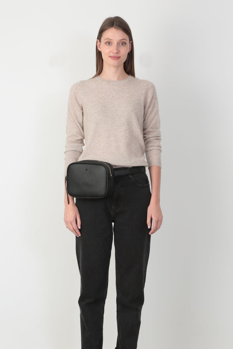 Belt Bag – Black Pebble