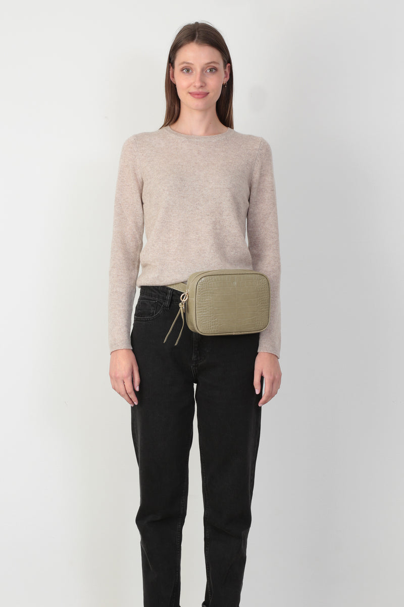 Belt Bag –  Limited Edition Sage Croc