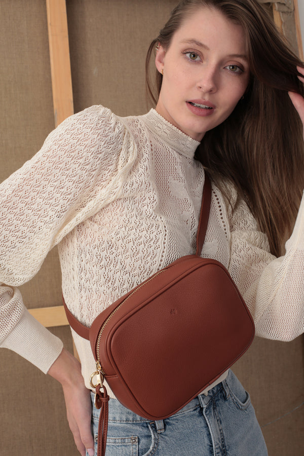 Belt Bag – Caramel Pebble