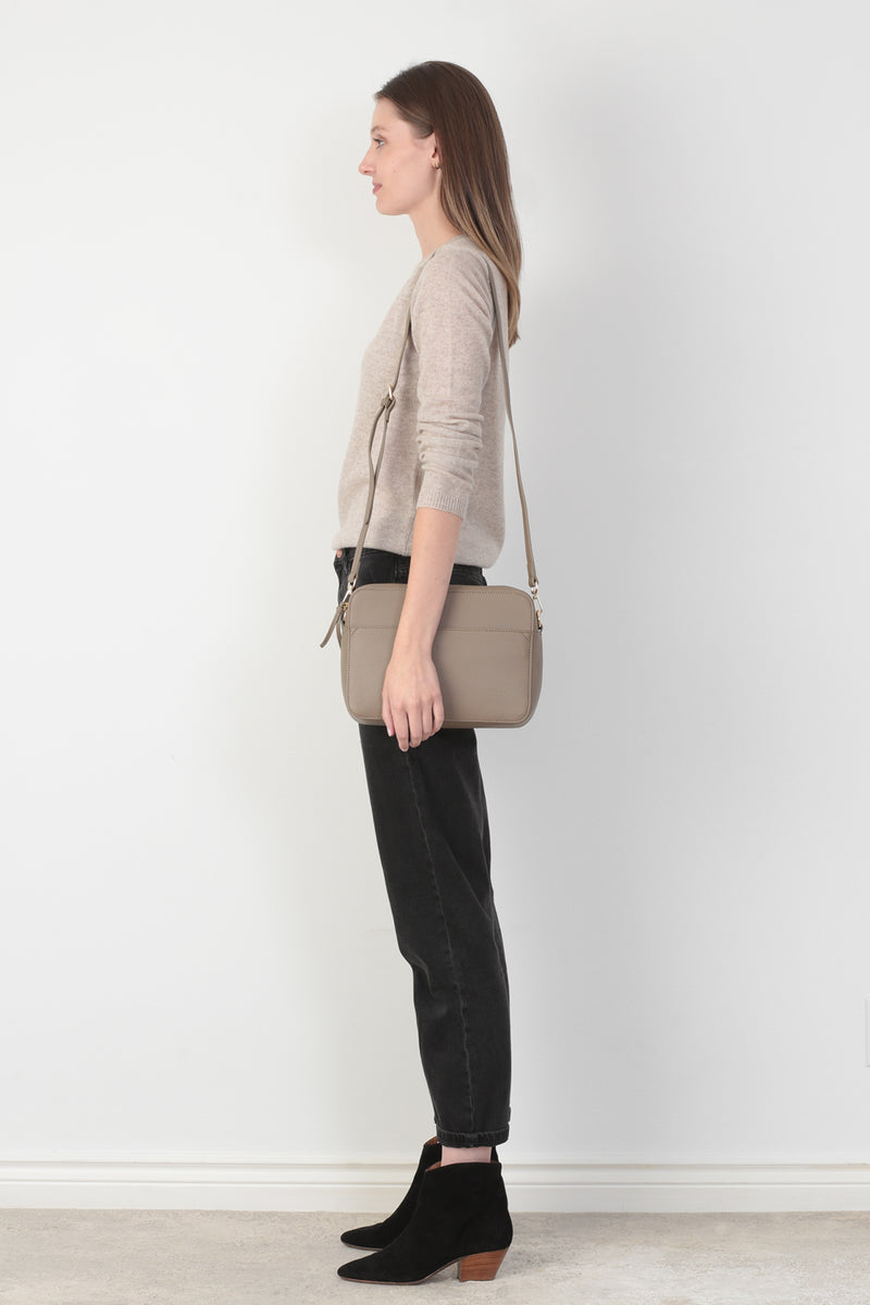 Bloom Bag – Taupe Pebble