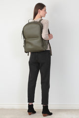 Boyfriend Backpack - Khaki Pebble