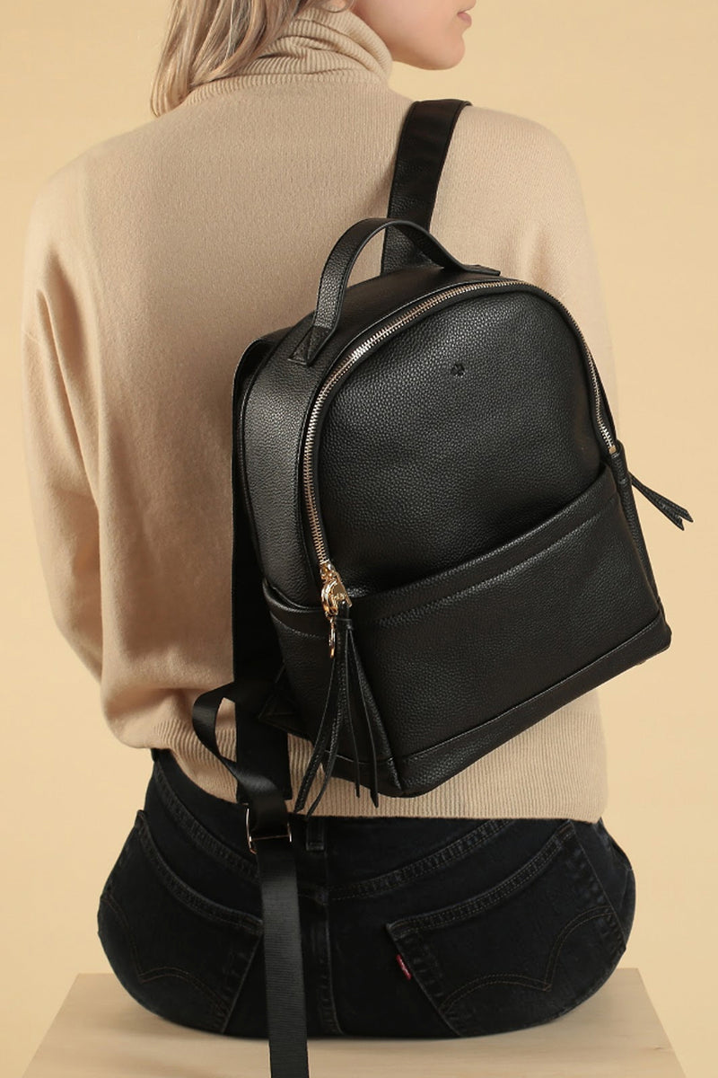 Mini Backpack – Black Pebble