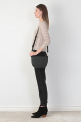 Mini Saddle Bag - Black Pebble