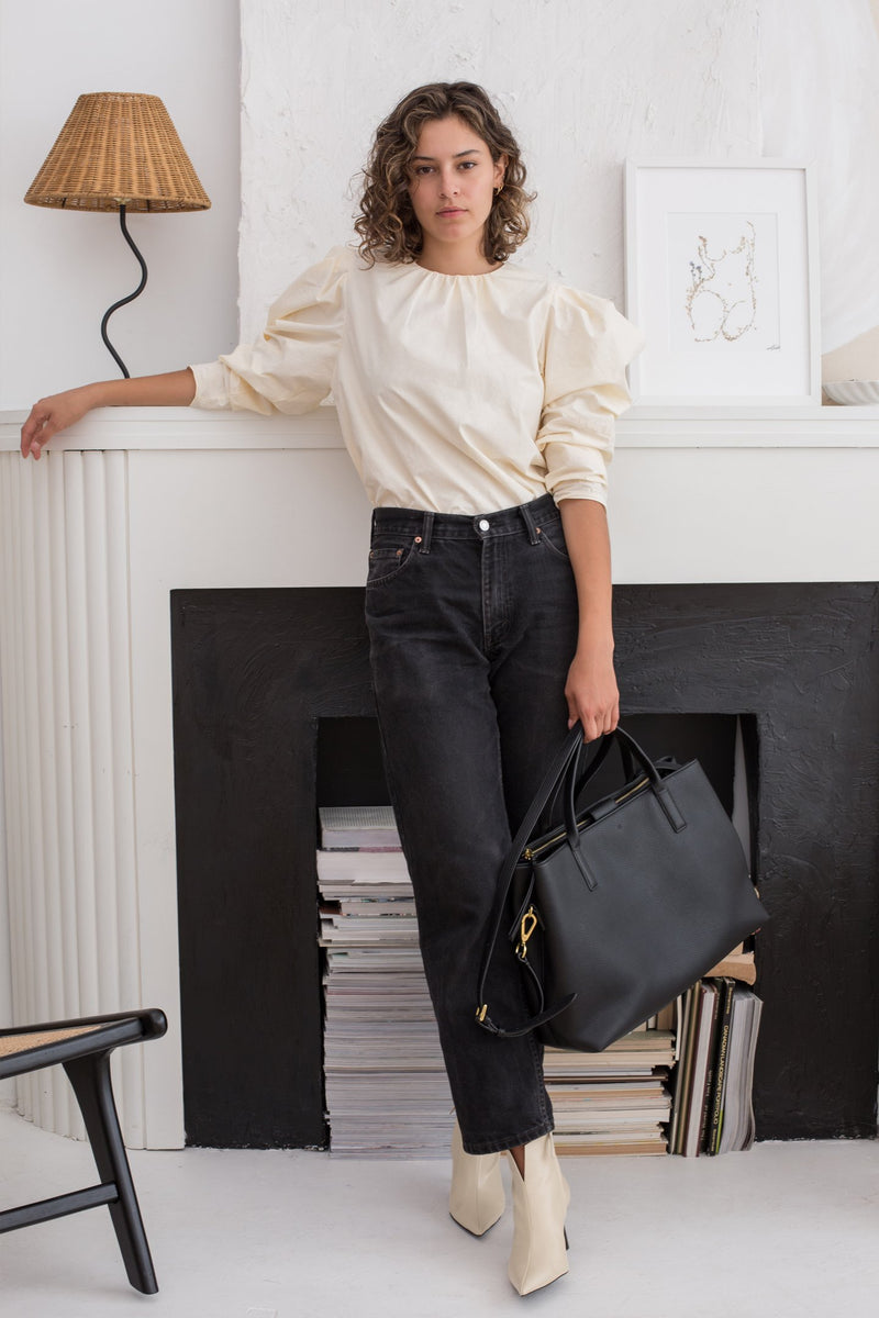Workbag - Black Pebble fits up to 12" ipad/ laptop