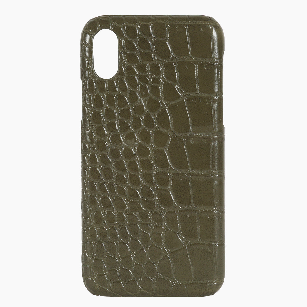 Phone Case Khaki Croc Hot Stamped