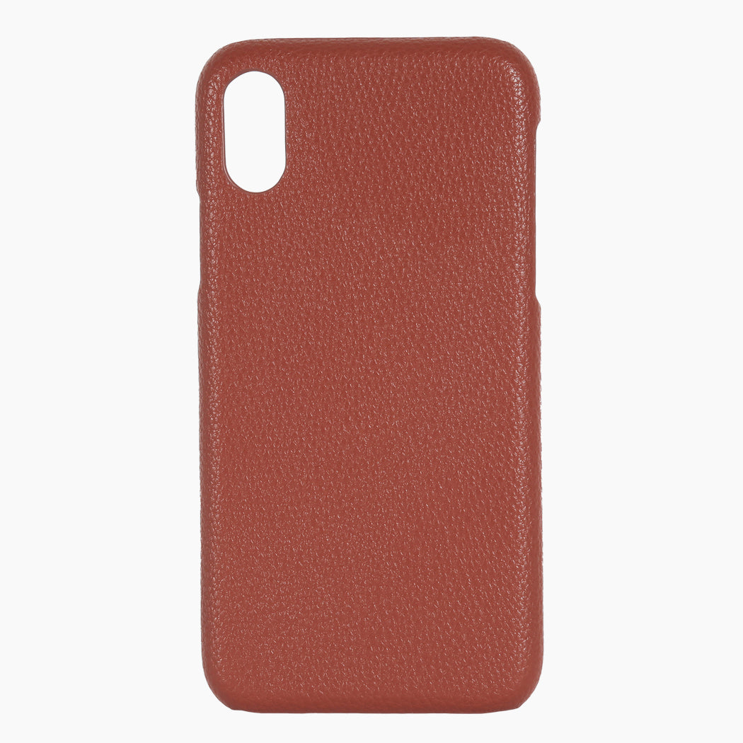 Phone Case Walnut Pebble Hot Stamped